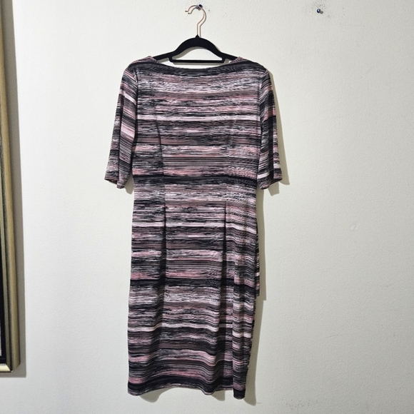 Connected Apparel Tiered Dress - Picture 2 of 6